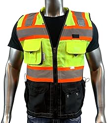 REXZUS Vero1992 (C) Vest Mens Class 2 Black Series