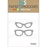 Paper Smooches Glasses Die