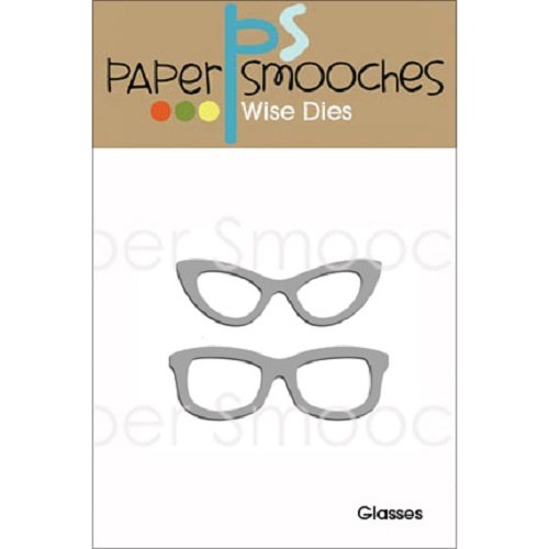 Paper Smooches Glasses Die