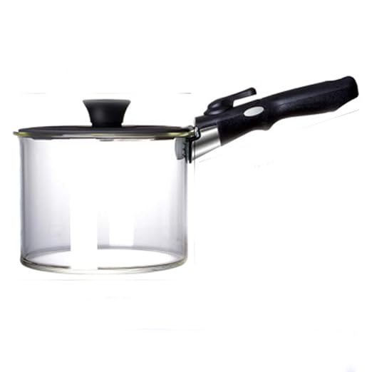 Olla de estofado, olla de vidrio, temperatura alta, olla de ...