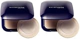 Maybelline Shine Free Matte Finish Powder IVORY LIGHT 1 #110 (PACK OF 2)