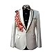 Mens Suits Notched Lapel One-Button Wedding Party Blazer Dinner Jacket and Pants