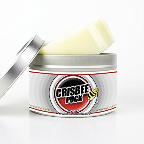 Crisbee Puck Tin Coconut Scent - Cast Iron Seasoning