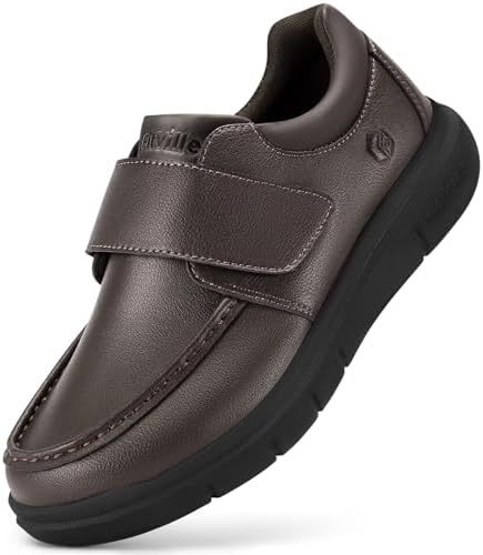Apex Men\'s Size 11  US Wide X903M Black Triple Strap Walker X Last Comfort Shoes Apex Strap Walker X Last 3 Strap - Men main image 2