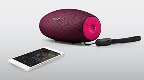 Philips Everplay BT6900P Enceinte Bluetooth Waterproof, Antichoc, avec Dragonne USB, 10h Autonomie, Rose - Bestbluetooth.fr Philips Everplay BT6900P Enceinte Bluetooth Waterproof, Antichoc, avec Dragonne USB, 10h Autonomie, Rose