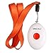 SINGCALL Oval Rounded Shape Lightweight, Comfortable More Convenient,Olderly Patients Children Patrol Officers' Calling, 1-Button Pager APE160