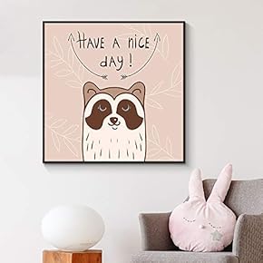 Floating Framed Canvas Wall Art for Living Room, Bedroom Canvas Prints for Home Decoration Ready to Hang - 16x16 inches