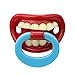 cnomg Cute Funny Silicone Teether Orthodontic Soother Nipples Baby Pacifiers Red Lips