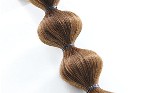 Sinwo Women Girls Sweet Lady Lantern Shape Ponytail Holder Braids Wig Natural Hair Neat (C) - Thumbnail 2