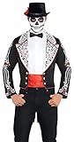 amscan Adult Day of The Dead Coat Set