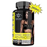 Alpha Male Nitric Oxide Advanced - Our Most Powerful 2600MG Advanced Nitric Oxide Booster and Muscle Builder for Strength, Energy, Blood Flow, weight loss and Endurance - 120 Capsules