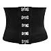 Black Butterfly 8 Inch Elastic Corset Waist Belt