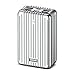 Zendure A8PD 26800mAh USB-C Portable Charger - 30W PD Power Bank (2 in 1 Cable, LED Digital Screen), 5-Port Quick Charge External Battery for iPhone X, Nintendo Switch, Samsung S9 and More - Silver