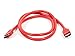 Monoprice 108790 3-Feet SATA External Shielded Cable, eSATA to eSATA Type I to Type I, Red (2 Pack)