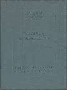 Tao To King De L Efficience De La Voie French Edition Lao Tseu 9782912771254 Amazon Com Books