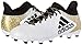 adidas Performance Men's x 16.3 Fg Soccer Shoe, White/Black/Metallic Gold, 11 M US