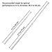Danily 4 Pack Cupboard Bars Adjustable Spring Curtain Tension Rods 15.7 to 28 Inches, Comes with a Non Slip Shelf Liner