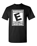 Rated E Marriage Is For Everyone Adult T-Shirt Tee