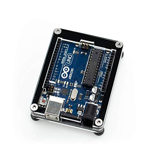 Arduino Uno Zebra Case (Black Ice)
