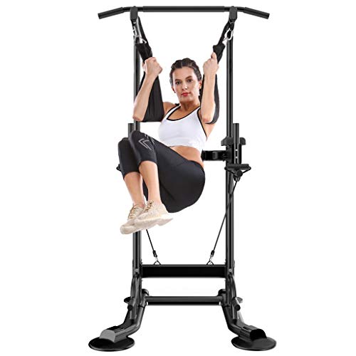 Adjustable Pull Up Parallel Bars Dip Station Pushup Stands Chin Up Bar