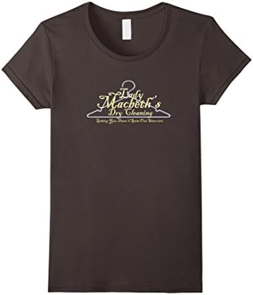 Women's Lady Macbeth Dry Cleaning T-Shirt From Macbeth by Shakespear Large Asphalt