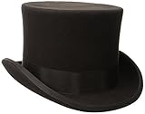 Scala Classico Men's Wool Felt English Topper Hat