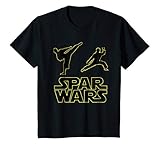 Kids Spar Wars Taekwondo MMA Karate T Shirt 12 Black