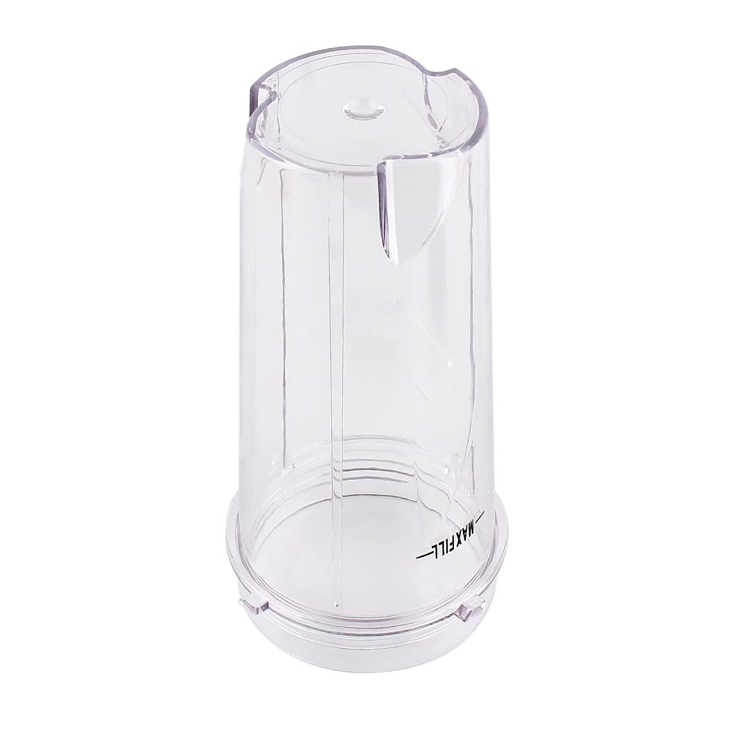 Anbige Replacement Parts for Ninja Blender, 16oz Cup with Lid Compatible with Ninja BL770 BL660 BL810 QB3000 All Pro 4 Tab Blenders (2 cups + 2 sip&seal lids)
