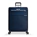 Briggs & Riley Baseline 28 inch Softside Checked Luggage with Spinner Wheels. Expandable Large Suitcase with Compression Packing System, Navy