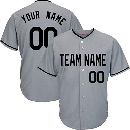 big and tall custom baseball jerseys