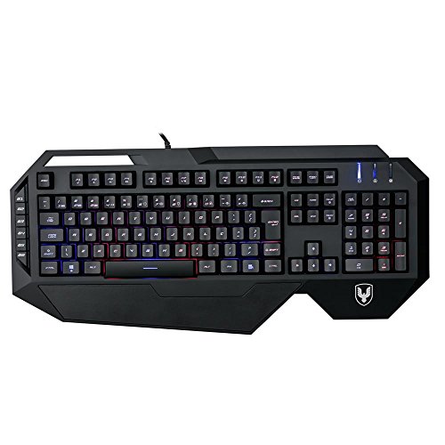 Teclado Falcon Goliator RGB  MECH Membrana FG2000