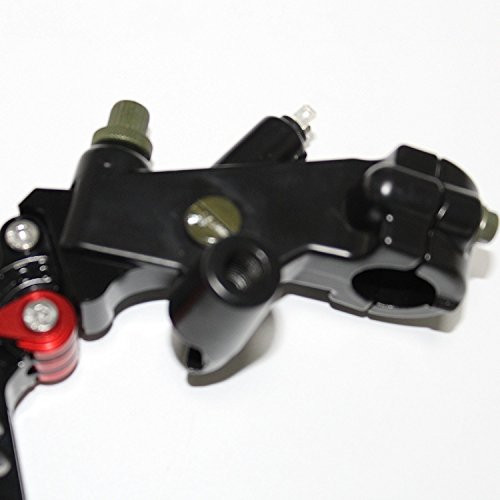 Soosee Universal Motorcycle 7/8" Brake Master Cylinder Clutch Motorcycle Racing Parts CNC Billet Adjustable Reservoir Levers for 1991-2007 CBR600 F2 F3 F4 F4i