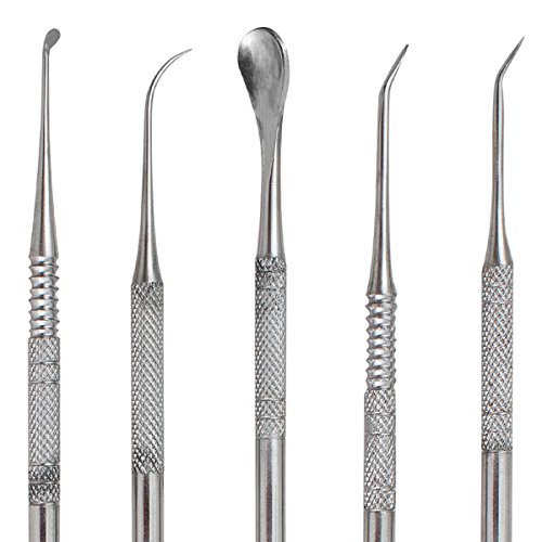 Stainless Steel Wax Carver Tools Carving Set Surgical Dental Sculpture Instrument with Case - Thumbnail 3