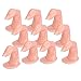 Mudder Practice Fingers DIY Nail Art Training Fingers Nail Decoration Training Fingers for Acrylic, Gel and Nail Art Beginners, 10 Pack
