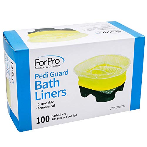 100 Disposable Pedi Guard Bath Liners Foot Spa Disposable Pedicure