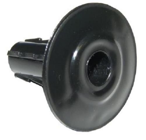 electrosmart Pack of 12 Single Black Feed-Thru Cable Wall Entry Grommets - Suitable for most RG6 / WF100 Cable