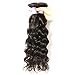 Beauty Forever Hair Brazilian Natural Wave Virgin Hair Weave 1 Bundle 100% Unprocessed Human Hair Extensions Natural Color 95-100g/pc (12 inch)
