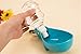 NACOCO Portable Dog Travel Water Kettle Cat Dog Water Dispenser Pet Travel Water Bottle Foldable Pet Dog Cat Travel Water Drinking Feeder (Blue)
