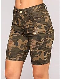 Bermudas para dama, diseño de camuflaje