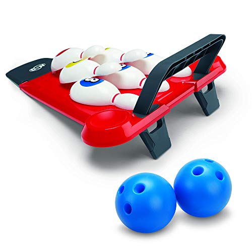 NSG Easy Up Pins Bowling Set for Kids Mini Bowling Alley with 6 Pins