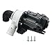(𝙐𝙥𝙜𝙧𝙖𝙙𝙚𝙙) W10536347 Washer Drain Pump AP5650269 Fit for whirlPool kenMore Washing Machine Replaces W10155921 W10049390 2392433 8542672 AP5650269 PS5136124 with 3 Mounting Screws