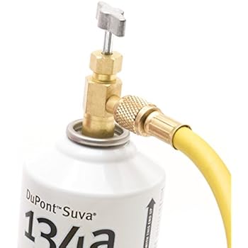 Amazon.com: Kozyvacu R134a Refrigerant Self-Piercing Can Tap Valve with ...