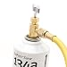 Kozyvacu R134a Refrigerant Self-Piercing Can Tap Valve with 1/4 Flare port for AUTO AC recharging, Easily connecting with Quick Coupler