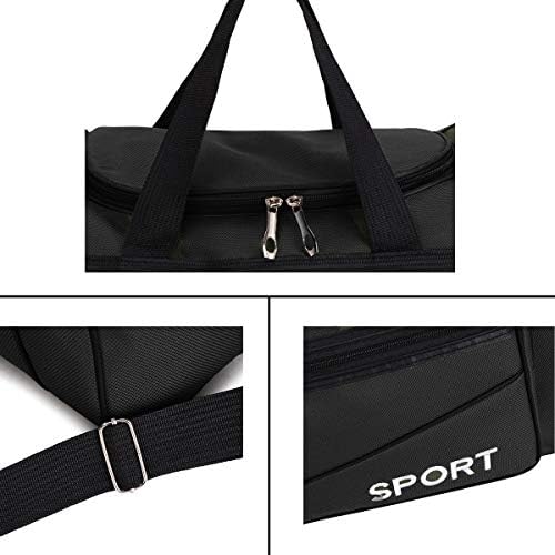 Tanlys Duffle Bag 10 Years Durable Gym Bag Travel Duffel Bag for men women (Black) 4 Tanlys Duffle Bag 10 Years Durable Gym Bag Travel Duffel Bag for men women (Black)