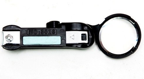 Nail Clipper with Magnifying Glass for Old Folks & Children