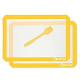 Silicone Baking Mat Set ( 2-Pack) 11.6x16.5 inches (LxW) Professional Grade