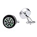 Salutto Men's Fahrenheit and Compass Cufflinks with Gift Box (Black2)