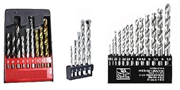 ENGARC Wall, Wood & Iron Drill Bits ((5pcs) Wall Bits Set)