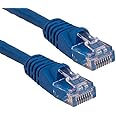 RiteAV - Cat6 Network Ethernet RJ45 Internet Patch Cable Cord - Blue - 100 ft.