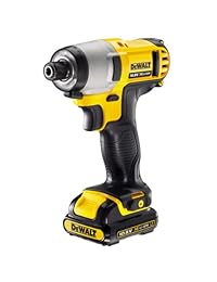 DEWALT DCF815S2, kit de desarmador de impacto eléctrico de 1 4 pulgada (12 voltios)